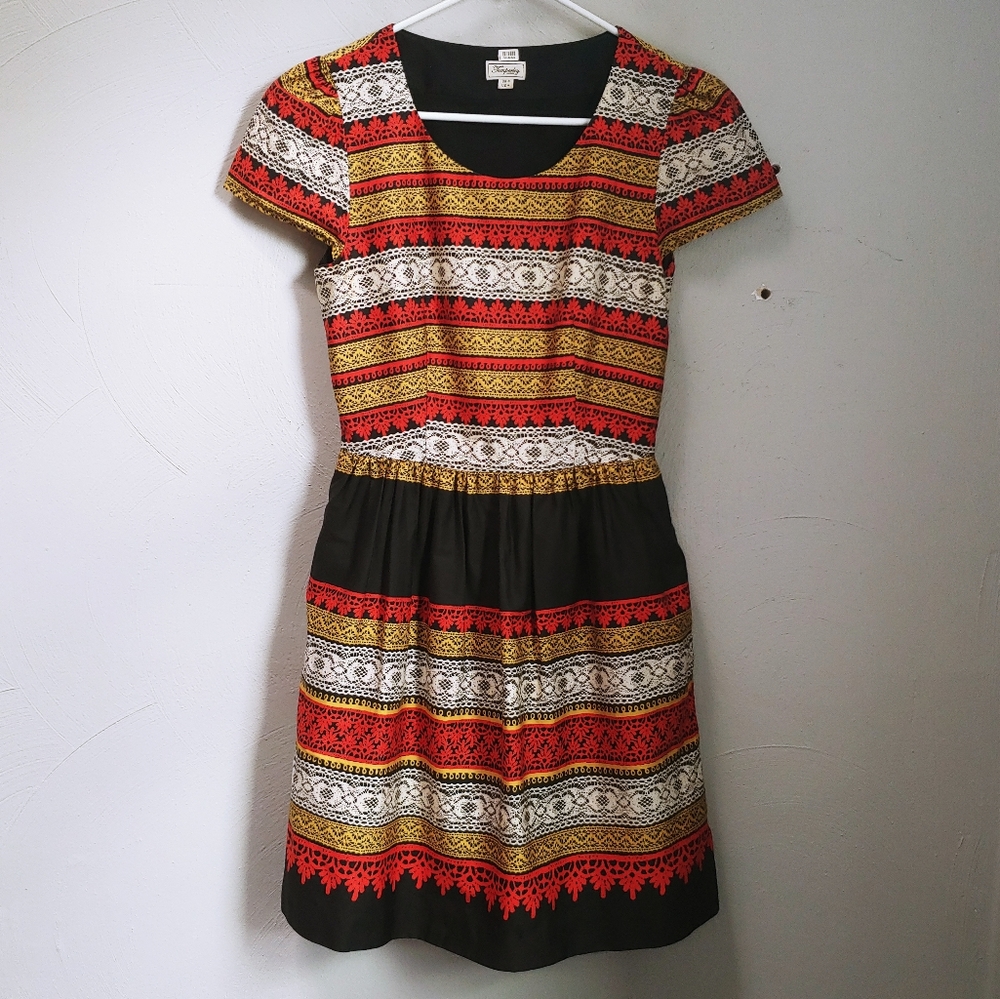 Temperley London printed dress with pockets